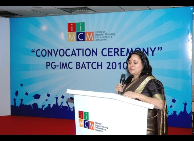 Convocation Ceremony of PG IMC Batch 2010- 11 