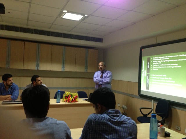 Guest Lecture by Mr. Shanker Seetharam