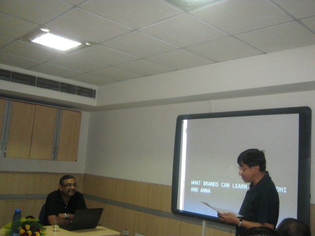 Guest Lecture by MR. AMITAVA MITRA
