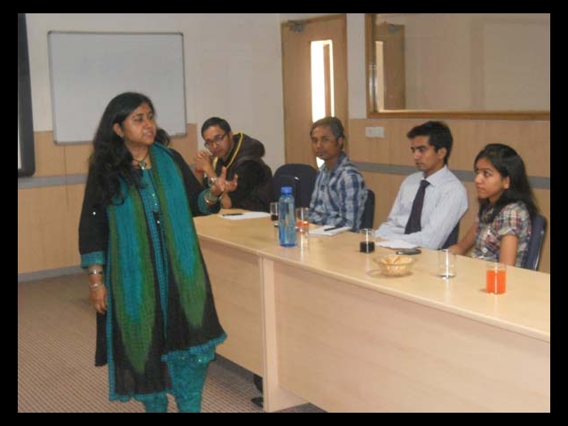 Guest Lecture by Ms. Vandana Das